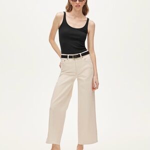 JCrew Tall Everyday wide-leg ankle jean in semi-stretch